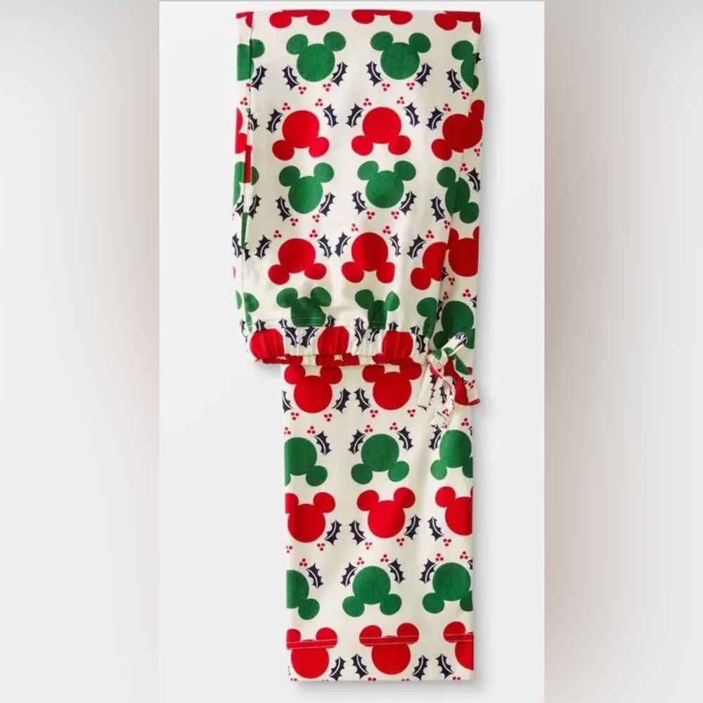 Adult unisex Mickey flannel pajama pants